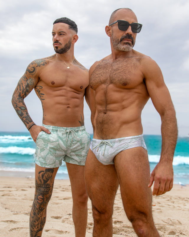 Wyld Mint - Swim & Beach Shorts