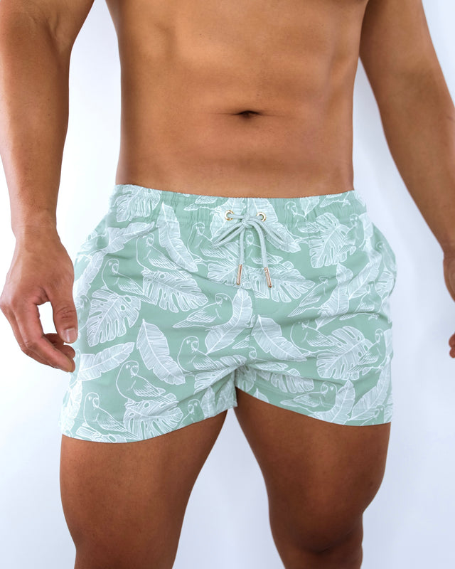 Wyld Mint - Swim & Beach Shorts