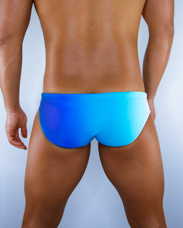 Sea Mist Ombré - Enhancing Swim Brief