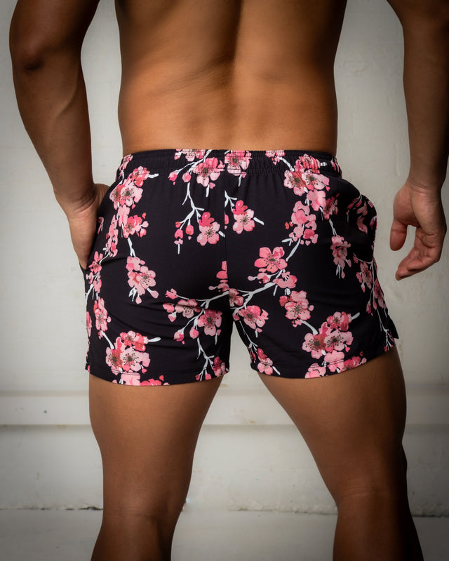 NEW Sakura Noir - Swim & Beach Shorts