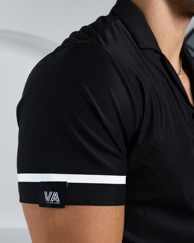 Men's Ice Silk Shirt - Black