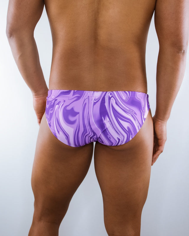 Lavender Haze - Seamless Swim Brief