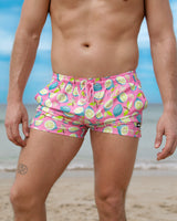 Pink Oasis - Swim & Resort Shorts