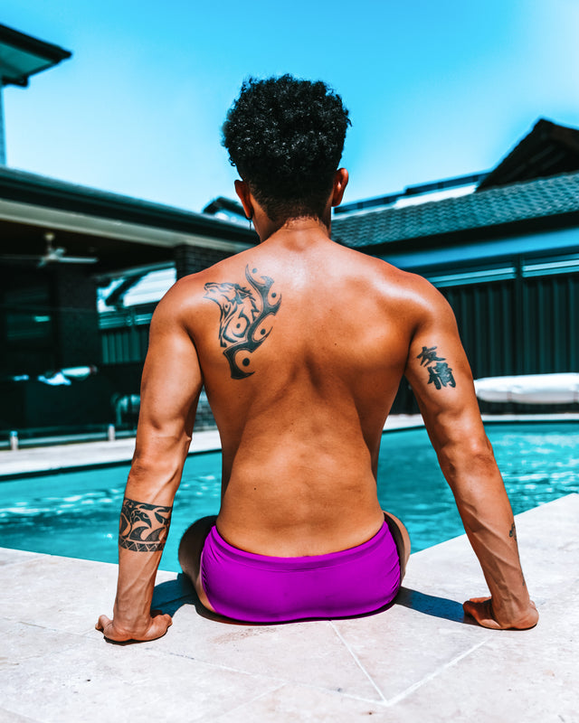 Purple - Enhancing Swim Brief