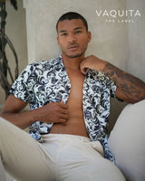 Men's Ice Silk Shirt - QING HUA CI