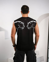 Rexton Muscle Tank - Black Panther