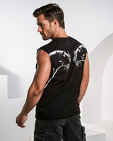 Rexton Muscle Tank - Black Panther