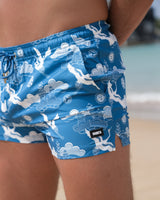 Ocean Temple Matching Set - Swim Brief & Shorts