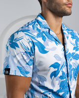 Men's Ice Silk Shirt - Winter Bloom