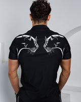 Men's Ice Silk Shirt - Black Panther