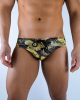 Golden Sensu Matching Set - Swim Brief & Shorts