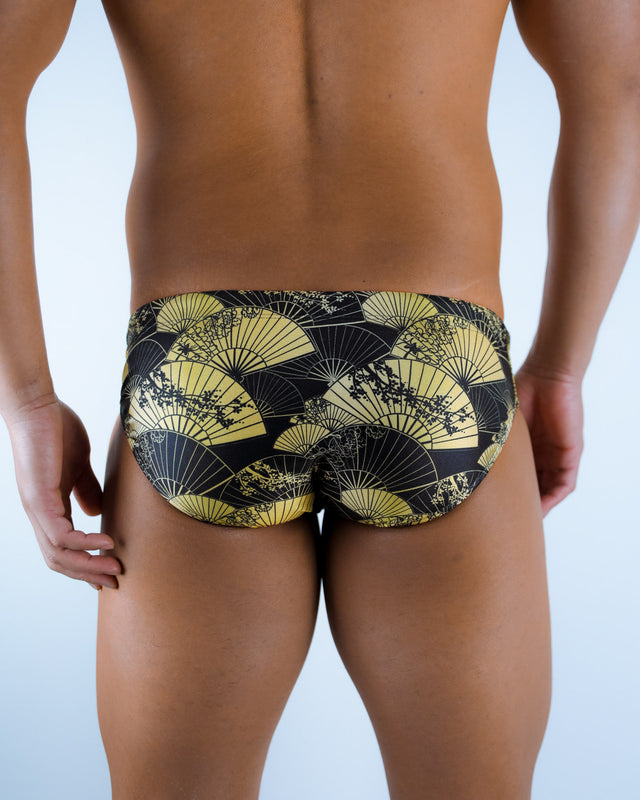 Golden Sensu Matching Set - Swim Brief & Shorts