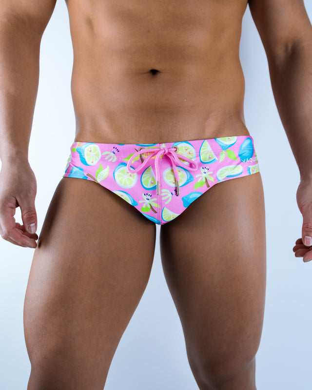 Pink Oasis - Enhancing Swim Brief