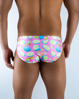 Pink Oasis - Enhancing Swim Brief