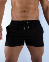 Ultra-Soft Swim & Resort Shorts - Black