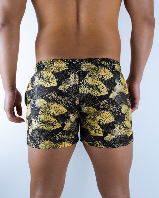 Golden Sensu Matching Set - Swim Brief & Shorts