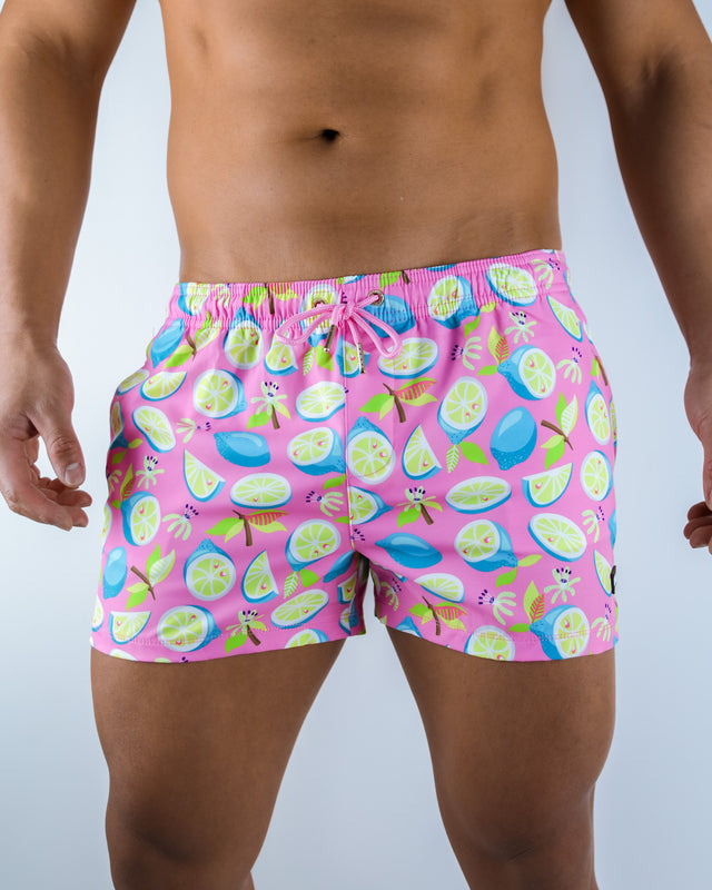 Pink Oasis - Swim & Resort Shorts