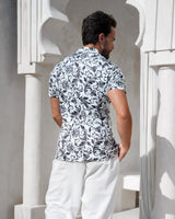 Men's Ice Silk Shirt - QING HUA CI
