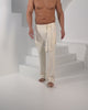 Men’s Tapered Adjustable Samurai Trouser - Beige