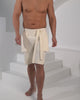 Men’s Tailored Samurai Shorts - Beige